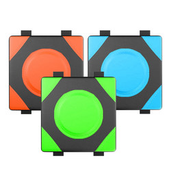 Hole-free wall boxing target with adjustable height Hole-free wall boxing target with adjustable height