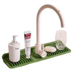Upgraded button style silicone faucet drain pad for kitchen Upgraded button style silicone faucet drain pad for kitchen
