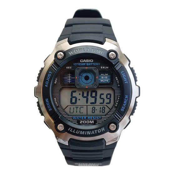 Casio AE-20-1A retro multi-functional sports swimming-grade waterproof electronic watch Casio AE-20-1A retro multi-functional sports swimming-grade waterproof electronic watch