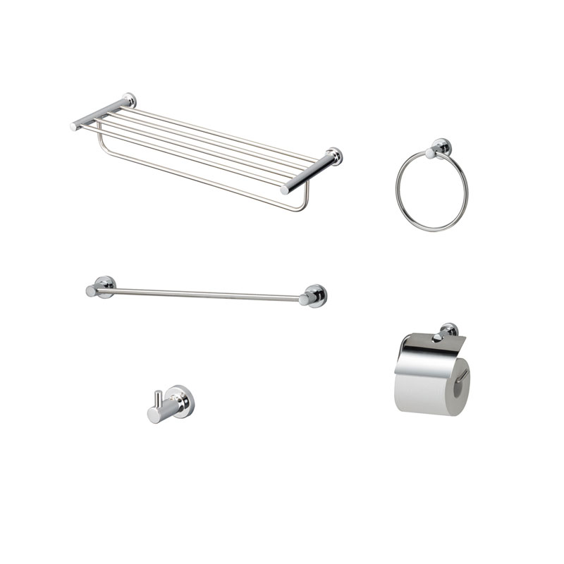 ✿ Toto  ✿ Toto 5-Piece Bathroom Accessory Set - Chrome