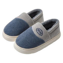 Pull back winter warm non-slip cotton shoes for men with heel Pull back winter warm non-slip cotton shoes for men with heel