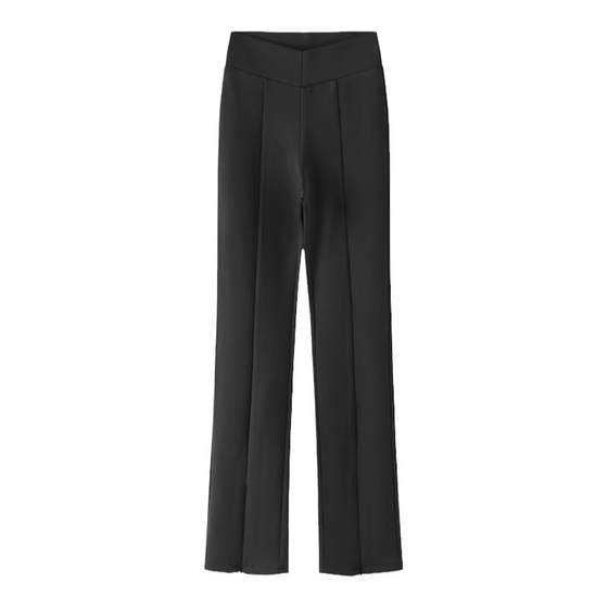 Paperlll Xinjian black zipper split casual pencil pants high waist, simple slimming, thin feet pants female
Paperlll Xinjian black zipper split casual pencil pants high waist, simple slimming, thin feet pants female