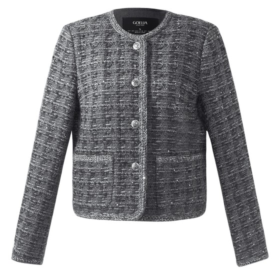 Gloria's little fragrant jacket for women's autumn clothes new style design niche wool short top 1C9L6E100
Gloria's little fragrant jacket for women's autumn clothes new style design niche wool short top 1C9L6E100