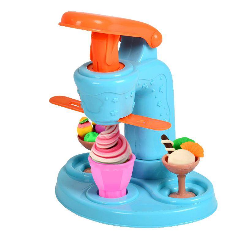 Plasticine Toy Set Noodle Ice Cream Maker Colorful Clay Mold