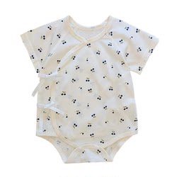 Baby short-sleeved pure cotton butterfly jacket summer outer wear Baby short-sleeved pure cotton butterfly jacket summer outer wear