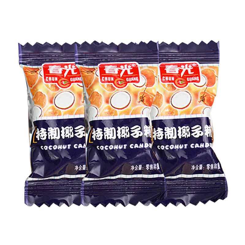 6 Bags Chun Guang Ginger Coconut Hard Candy - Halal Rock Candy, Free Shipping, Always Fresh