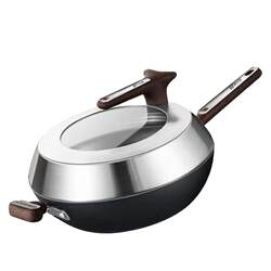 Combach anti-rust iron pot handle flat bottom old-fashioned wok Combach anti-rust iron pot handle flat bottom old-fashioned wok
