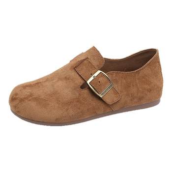 Human-born Baotou Birkenstock shoes for women 2025 autumn single shoes Human-born Baotou Birkenstock shoes for women 2025 autumn single shoes