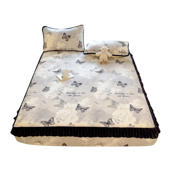 Class A milk velvet cotton edge bed sheet winter thickened warm coral velvet bed cover Simmons mattress protector Class A milk velvet cotton edge bed sheet winter thickened warm coral velvet bed cover Simmons mattress protector