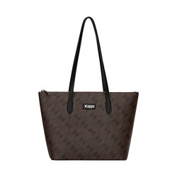 Kappa Kappa large capacity tote bag zipper closure Kappa Kappa large capacity tote bag zipper closure
