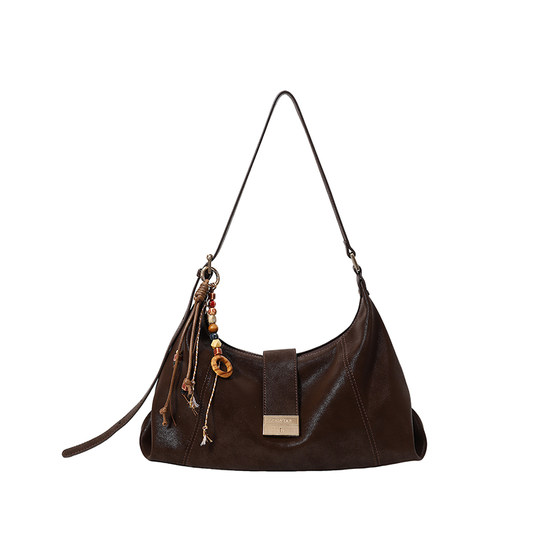 Nanfeng Chio2nd Maple Sweet Warm Coffee Tote Bag Women's Autumn and Winter Retro Slack Commuter Single-Shoulder Crossbody Bag 
Nanfeng Chio2nd Maple Sweet Warm Coffee Tote Bag Women's Autumn and Winter Retro Slack Commuter Single-Shoulder Crossbody Bag