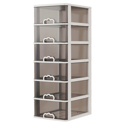 Dressing table desk plastic storage rack box cabinet drawer type cosmetics transparent large capacity storage box Dressing table desk plastic storage rack box cabinet drawer type cosmetics transparent large capacity storage box