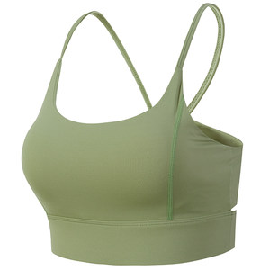 Lanwen integrated cup sports underwear for women with beautiful back high-intensity shock-proof gathering yoga vest outside wearing fitness bra new 
Lanwen integrated cup sports underwear for women with beautiful back high-intensity shock-proof gathering yoga vest outside wearing fitness bra new