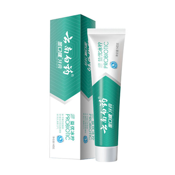 Yunnan Baiyao toothpaste Fresh Motivation Probiotics Clean Oral Gingling Gingles Care Care Case Official Genuine Flagship Store Yunnan Baiyao toothpaste Fresh Motivation Probiotics Clean Oral Gingling Gingles Care Care Case Official Genuine Flagship Store