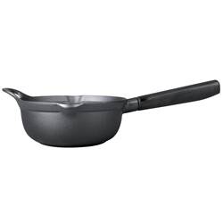 Jiuzhu 20cm small wok cast iron pan uncoated non-stick Jiuzhu 20cm small wok cast iron pan uncoated non-stick