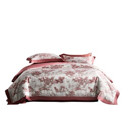 Mercury Home Textile 100S Long-Low Cotton Wedding Four-Piece Set Mercury Home Textile 100S Long-Low Cotton Wedding Four-Piece Set