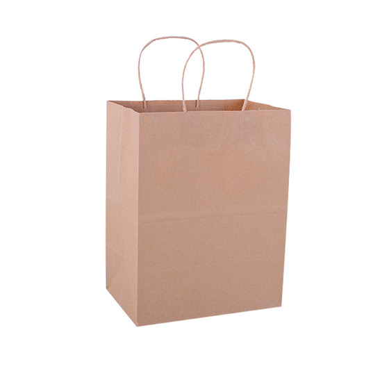 Cowhide paper handbags Christmas gift bag milk tea takeaway coffee bakery packaging handbags can be customized Cowhide paper handbags Christmas gift bag milk tea takeaway coffee bakery packaging handbags can be customized