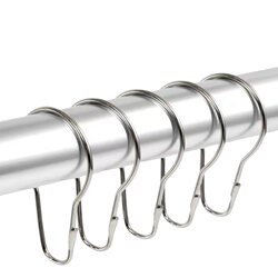 Curtain hook opening hanging ring shower curtain hook gourd buckle Curtain hook opening hanging ring shower curtain hook gourd buckle