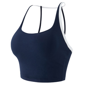 Lanwen fixed cup yoga vest women's beautiful back thin shoulder strap sports underwear shock-proof gathering running fitness clothing bra
 Lanwen fixed cup yoga vest women's beautiful back thin shoulder strap sports underwear shock-proof gathering running fitness clothing bra