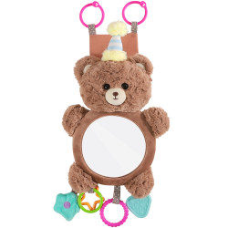 Baby safety seat viewing mirror in car children's toys cute pendant car mirror baby rear view reflector Baby safety seat viewing mirror in car children's toys cute pendant car mirror baby rear view reflector
