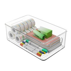 Only 7.5 yuan for 2 packs of acrylic desktop storage boxes Only 7.5 yuan for 2 packs of acrylic desktop storage boxes
