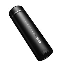 Vanow temperature measurement solid color business thermos cup ceramic core 316 stainless steel liner tea cup gift box bag Vanow temperature measurement solid color business thermos cup ceramic core 316 stainless steel liner tea cup gift box bag
