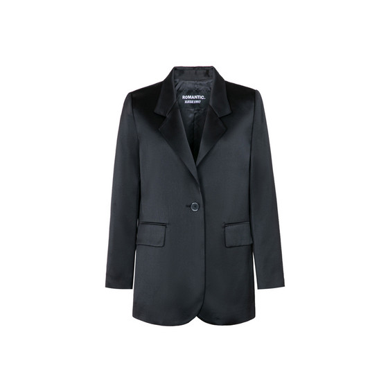 XG/Xuege XJ107027A390 black long-sleeved suit fashionable spring new style reversing collar design jacket for women
XG/Xuege XJ107027A390 black long-sleeved suit fashionable spring new style reversing collar design jacket for women