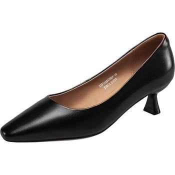 Yierkang genuine leather slim heels high heels for women
 Yierkang genuine leather slim heels high heels for women