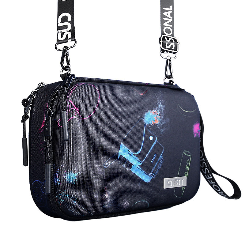 Cnstt Sarung Raket Ping Pong Hard Shell Kes Dua Lapisan