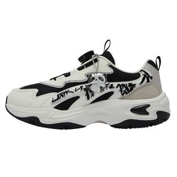 Xtep shoes girls shoes new spring children's trendy sports shoes big children's rotating button casual dad shoes Xtep shoes girls shoes new spring children's trendy sports shoes big children's rotating button casual dad shoes
