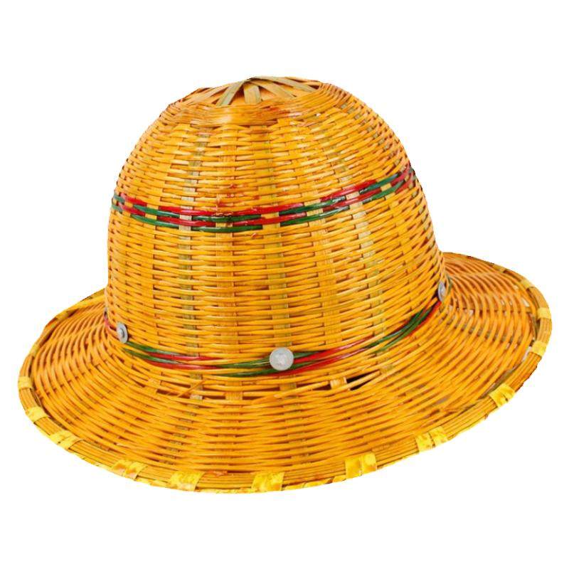 Construction Worker Straw Hard Hat Hard Hat Accessories 2pcs Straw