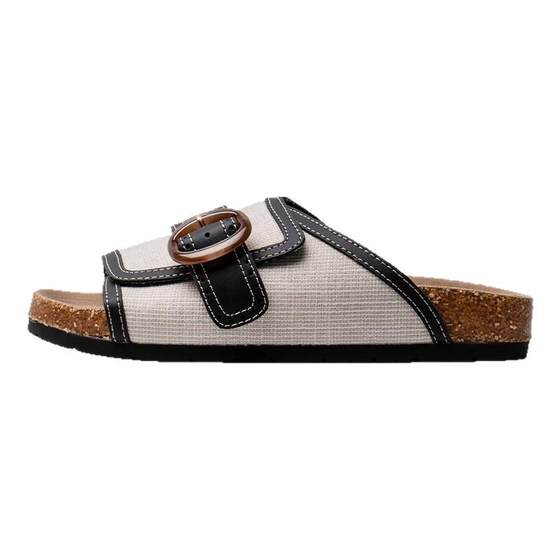 Donkey double button Birken slippers for women in summer one-legged lazy sandals thick sole casual one-slip flops
Donkey double button Birken slippers for women in summer one-legged lazy sandals thick sole casual one-slip flops