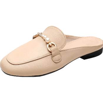 2021 Wearing sheepskin Baotou slippers flat bottom
 2021 Wearing sheepskin Baotou slippers flat bottom