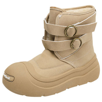 Large size thick-soled snow boots winter warm non-slip short boots 
Large size thick-soled snow boots winter warm non-slip short boots