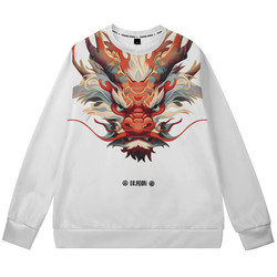 New Chinese style trendy round neck sweatshirt for men in autumn and winter New Chinese style trendy round neck sweatshirt for men in autumn and winter