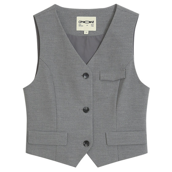 Omont Egg Tart Home Retro Gray Suit Vest Women's New 2023 Short Layered Small Vest Short Jacket
Omont Egg Tart Home Retro Gray Suit Vest Women's New 2023 Short Layered Small Vest Short Jacket