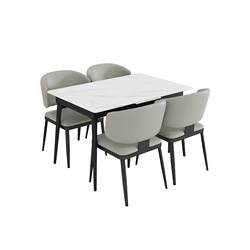 Qumei Home Furnishing 2025 New Slate Dining Table Qumei Home Furnishing 2025 New Slate Dining Table