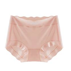 Catman seamless women's ice silk no size mid-waist underwear Catman seamless women's ice silk no size mid-waist underwear