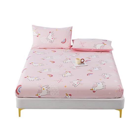 Mercury Home Textile Cotton Antibacterial Bed Sheet Single-piece Class A Children's Cartoon Mattress Cover Pure Cotton Mattress Cover Bedding 
Mercury Home Textile Cotton Antibacterial Bed Sheet Single-piece Class A Children's Cartoon Mattress Cover Pure Cotton Mattress Cover Bedding