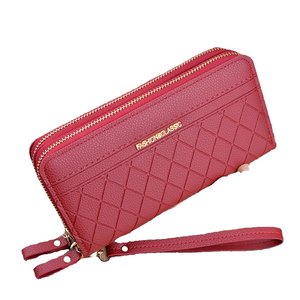 New wallet women's long clutch bag fashionable large capacity double-layer wallet card bag two-in-one change mobile phone bag 
New wallet women's long clutch bag fashionable large capacity double-layer wallet card bag two-in-one change mobile phone bag