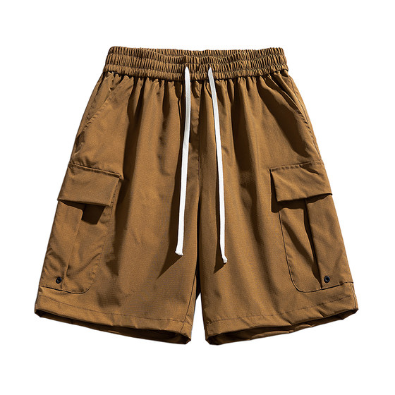 WASSUP DEION trendy brand Angora red work suit five-point pants men's summer loose and cool couple's beach pants
WASSUP DEION trendy brand Angora red work suit five-point pants men's summer loose and cool couple's beach pants