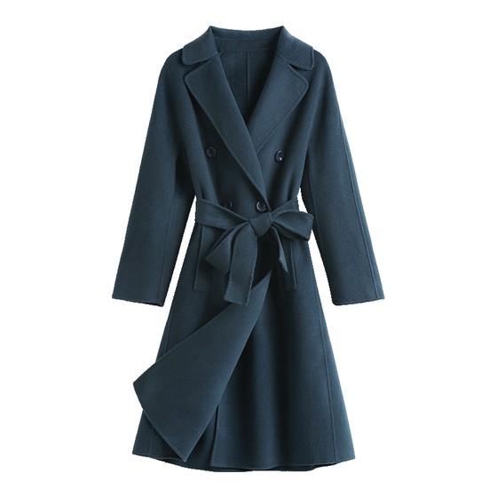 Paro Heavy Industry Pure Cashmere Coat Autumn and Winter New Lapel Mid-Length Jacket Versatile Double-sided Woolen Coat Women
Paro Heavy Industry Pure Cashmere Coat Autumn and Winter New Lapel Mid-Length Jacket Versatile Double-sided Woolen Coat Women