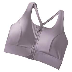 High -intensity shockproof gathers gathered underwear female integrated fixed chest pads Beauty front zipper sports brapochromes
 High -intensity shockproof gathers gathered underwear female integrated fixed chest pads Beauty front zipper sports brapochromes