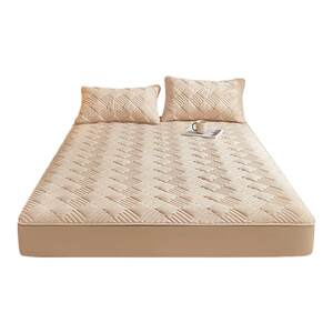 Class A full cotton cotton antibacterial bed cover single piece 100 pure cotton thickened mattress protective cover Simmons bed cover removable washable 
Class A full cotton cotton antibacterial bed cover single piece 100 pure cotton thickened mattress protective cover Simmons bed cover removable washable