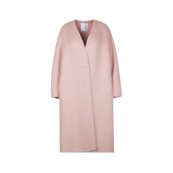 JNBY/Jiangnan cloth autumn and winter V-neck wool jacket for women long wool coat loose simple solid color commuting H-shaped
JNBY/Jiangnan cloth autumn and winter V-neck wool jacket for women long wool coat loose simple solid color commuting H-shaped
