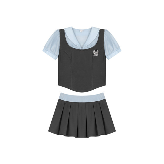 Anne is not popular Steel College Temperament Gray Color Block Knitted Set Female Slightly Fat Large Size Two-Piece Set for International Students
Anne is not popular Steel College Temperament Gray Color Block Knitted Set Female Slightly Fat Large Size Two-Piece Set for International Students