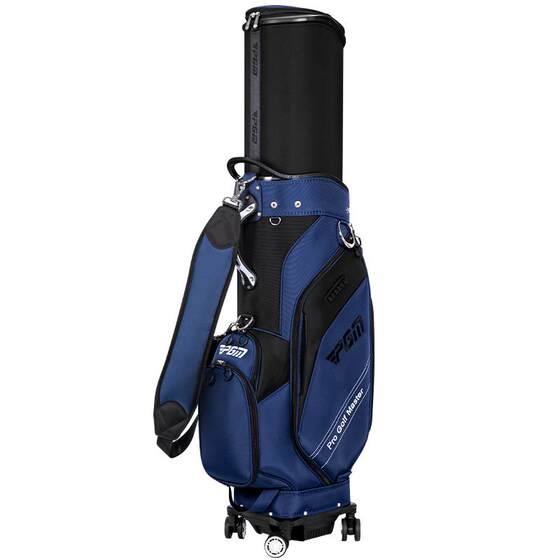 PGM golf ball bag men's and female hard shell telescopic ball bag four -wheeled push air consignment bag and put on the club PGM golf ball bag men's and female hard shell telescopic ball bag four -wheeled push air consignment bag and put on the club