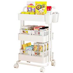 Mother and baby supplies trolley storage rack Mother and baby supplies trolley storage rack