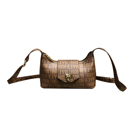 Hong Kong brand bag women's 2025 new retro popular crossbody genuine leather bag high-end single shoulder armpit bag small bag Hong Kong brand bag women's 2025 new retro popular crossbody genuine leather bag high-end single shoulder armpit bag small bag