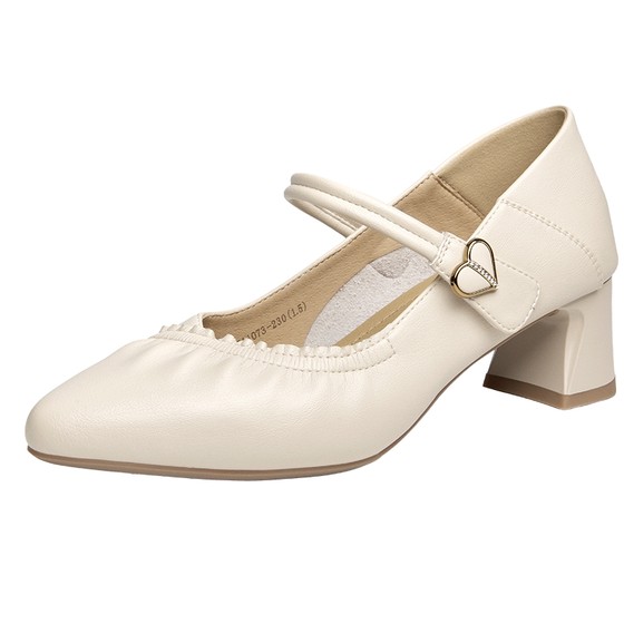 The same thick heel Mary Jane shoes for women in Gomeiqi shopping mall 2025 new one-strip commuter work shoes shallow mouth single shoes
The same thick heel Mary Jane shoes for women in Gomeiqi shopping mall 2025 new one-strip commuter work shoes shallow mouth single shoes
